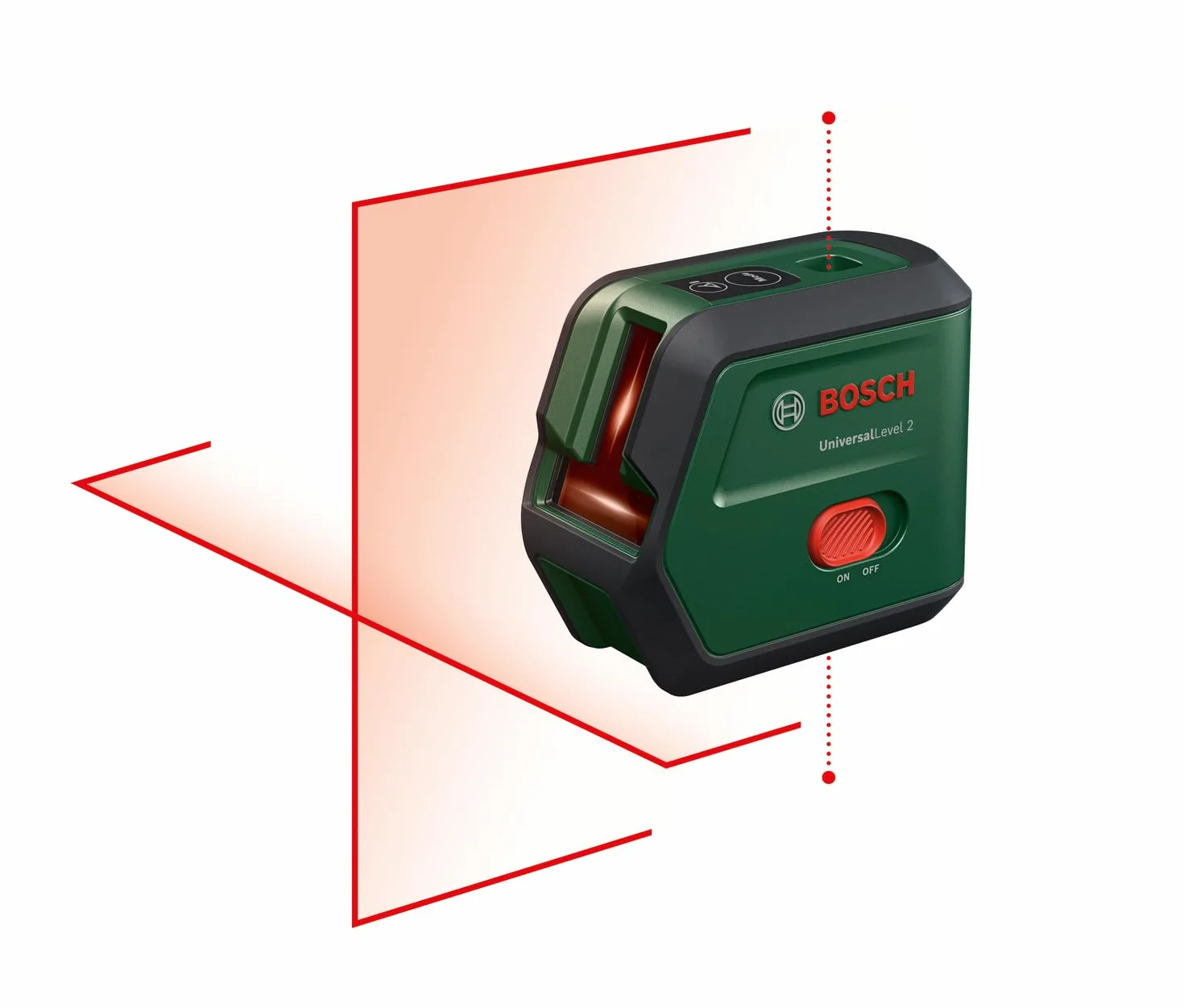 Bosch nivel láser de líneas cruzadas UniversalLevel 2 con trípode (láser de líneas cruzadas, incl. puntos de plomada para una alineación precisa y una transferencia sencilla)