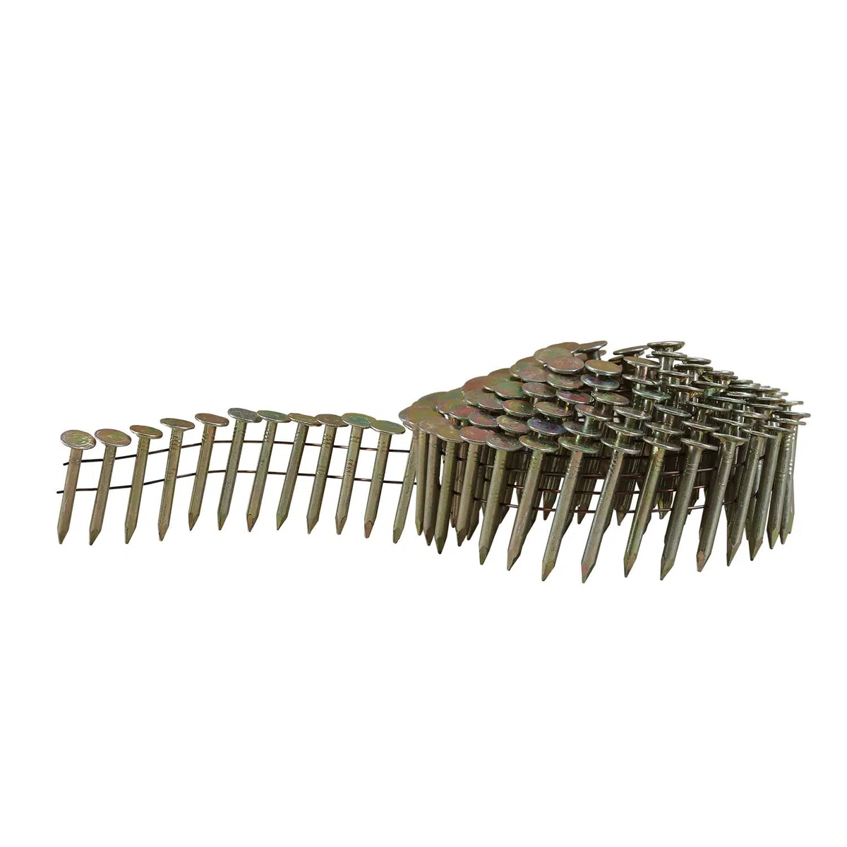 Freeman RN-125EG 15 grados 1-1/4" x 0.125" alambre recolectado galvanizado liso vástago bobina clavos para techos (7200 unidades)