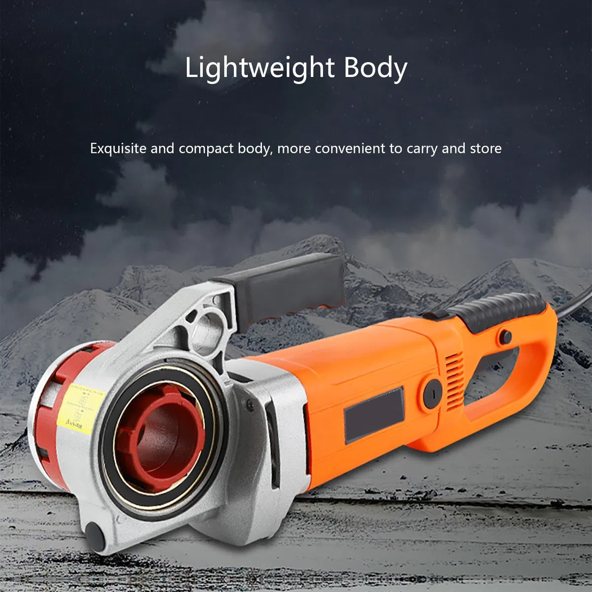 Roscadora de Tubos Eléctrica, Máquina Roscadora de Tubos de 2300 W con 6 Matrices, Máquina Roscadora de Tubos Portátil con Motor de Cobre, Kit de Roscado de Tubos Eléctrico Portátil