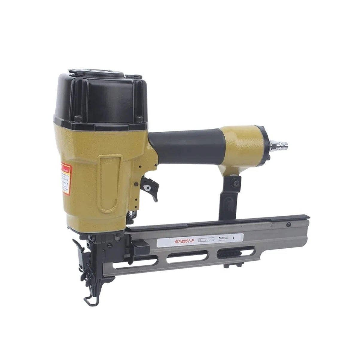 Clavadora neumática, Grapadora De Alta Resistencia MT-N851-H, Clavadora Neumática De Un Solo Disparo O De Disparo Continuo, Profundidad De Clavado En U De 51 Mm, Ajustable,para trabajar la madera