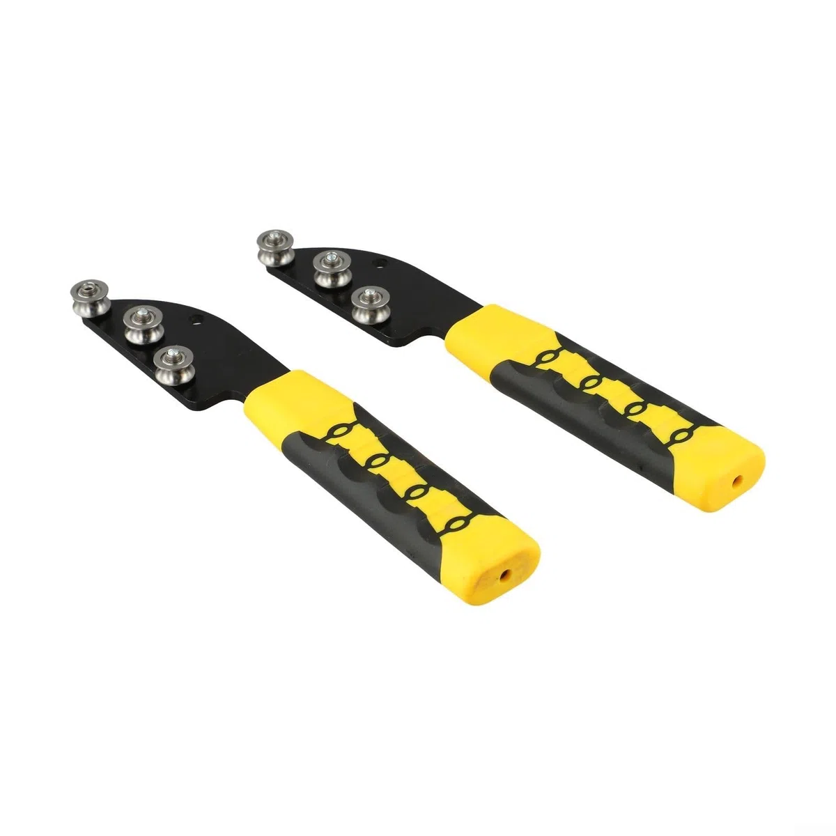 2 herramientas alisadoras de alambre de metal con ajustador de ángulo para alisar alambre de metal suave, construcción de acero inoxidable para hacer joyas (2 piezas)