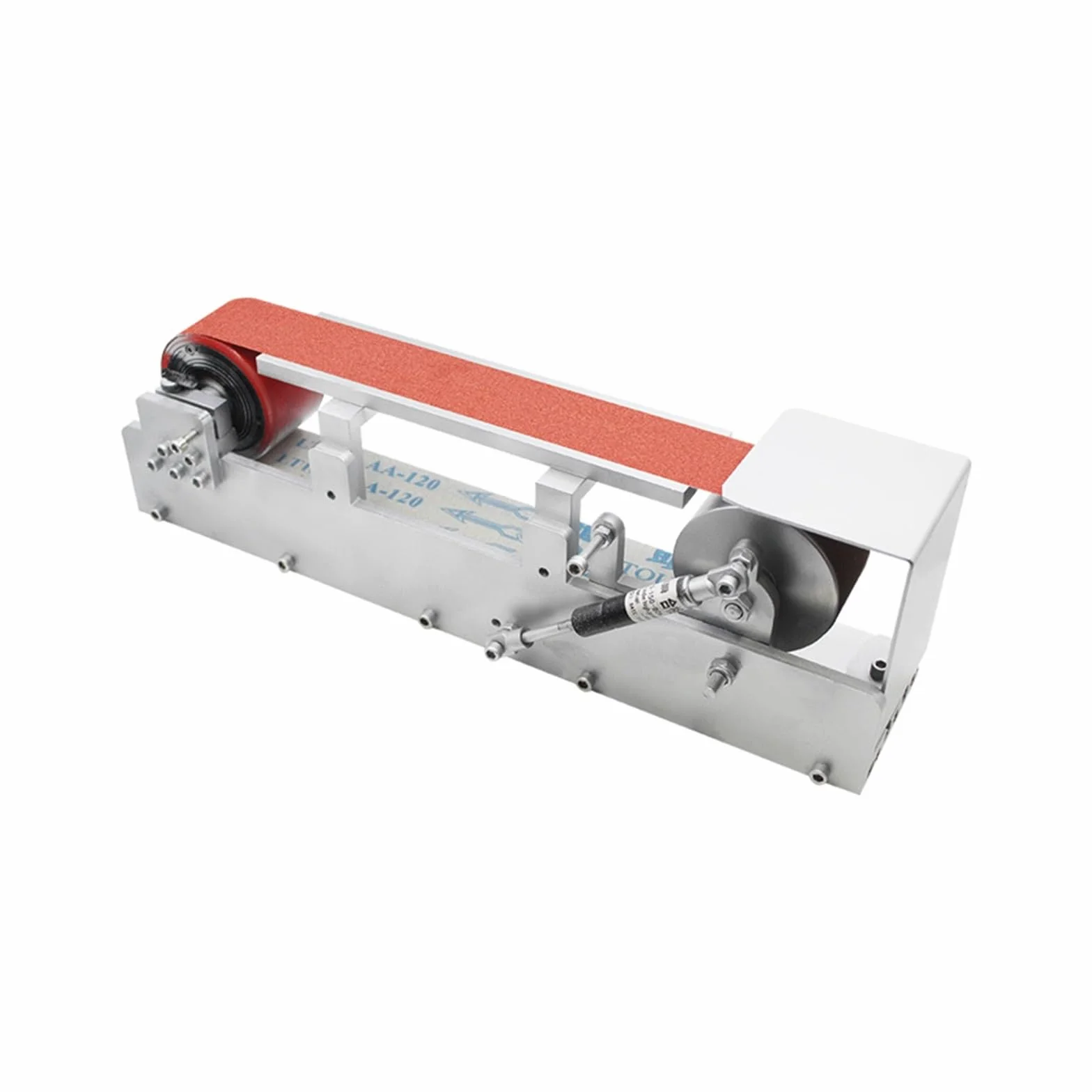 Lijadora de banda de velocidad ajustable Pulidora de alta velocidad de refrigeración por agua, pulidora, Motor sin escobillas de 600W, máquina lijadora de banda de molienda de agua de 915x50mm para tr