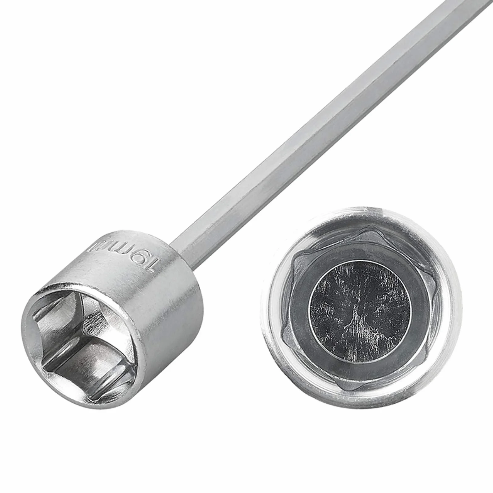 ProPlus 360029 - Prolongador de brocas para destornillador inalámbrico, tuercas de 19 mm, para manivelas de 44 cm de longitud, para autocaravanas y caravanas | Para manivelas, longitud 44 cm, para autocaravanas y caravanas, 28