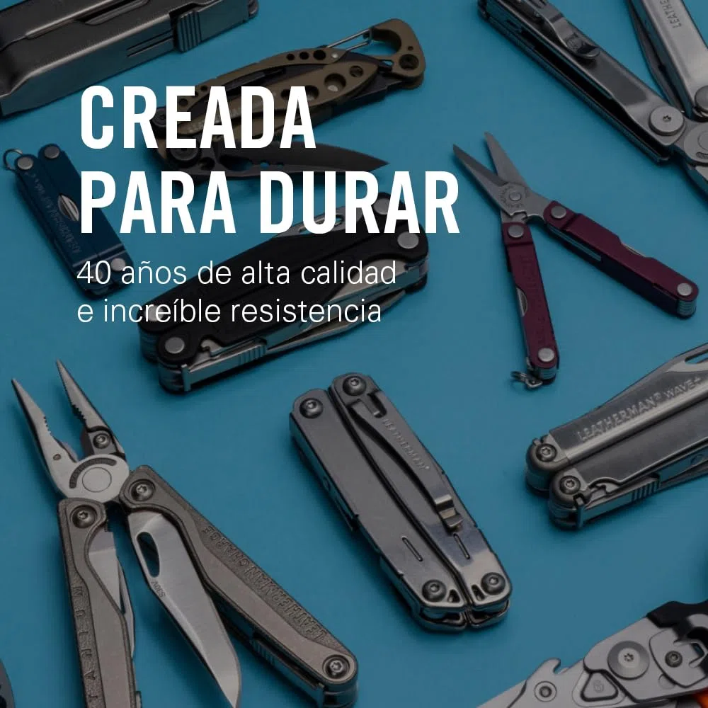 Leatherman Funda de Nylon con Bolsillos - para Charge, Crunch, Rebar, Rev, Skeletool, Wave & Wingman, Negra, Mediana