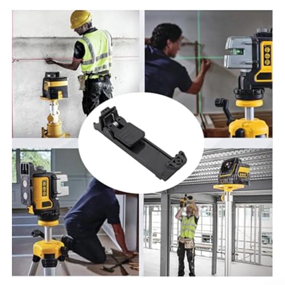 Soporte de montaje en pared, plástico para niveles Dewalt DW0811LR DW0822LG DW0822LR Accesorios de colocación de nivel seguro