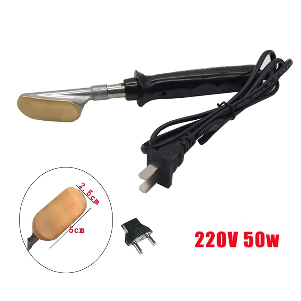 Soldador EléCtrico con Manejar de PláStico, Punta para ReparacióN de Parachoques de Coche, Herramientas de Soldadura Manual, Enchufe de la UE