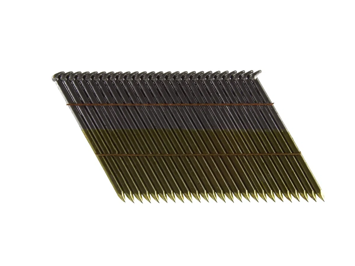 B y C Eagle 3 x 131/28 Offset cabeza redonda 7,62 cm x .131 X 28 Degree Bright suave filo Wire Collated enmarcar clavos (2,000 por caja) por B & C Eagle
