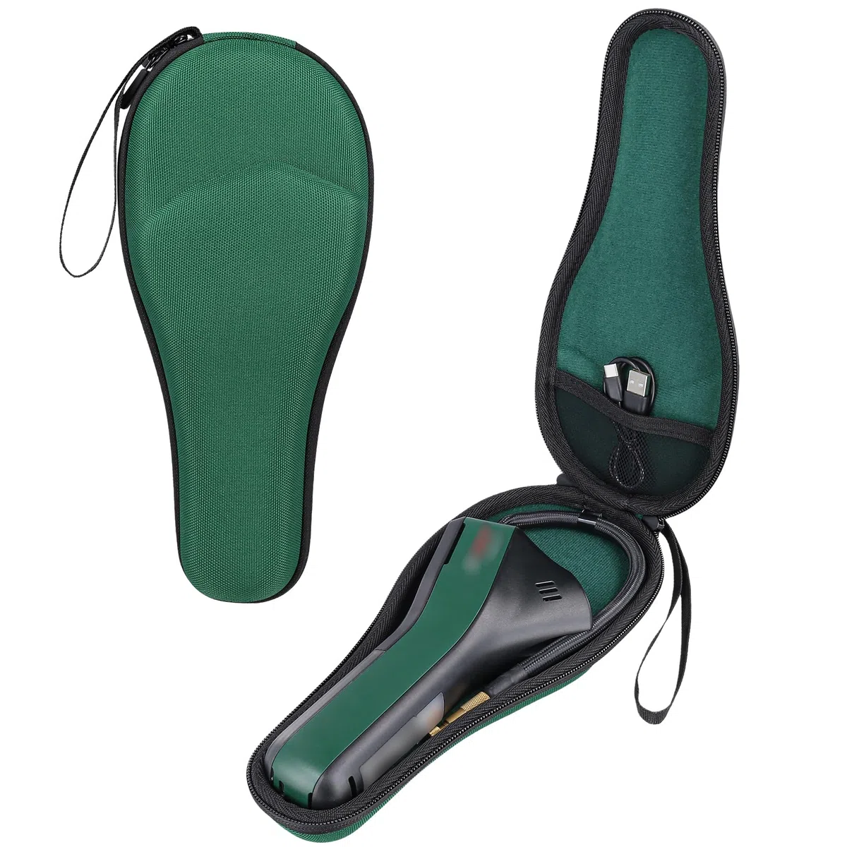 co2CREA Duro Viajar caja estuche funda para Bosch Bomba de Aire Bicicleta/Compresor de Aire a Batería EasyPump(funda solo,Case Only)