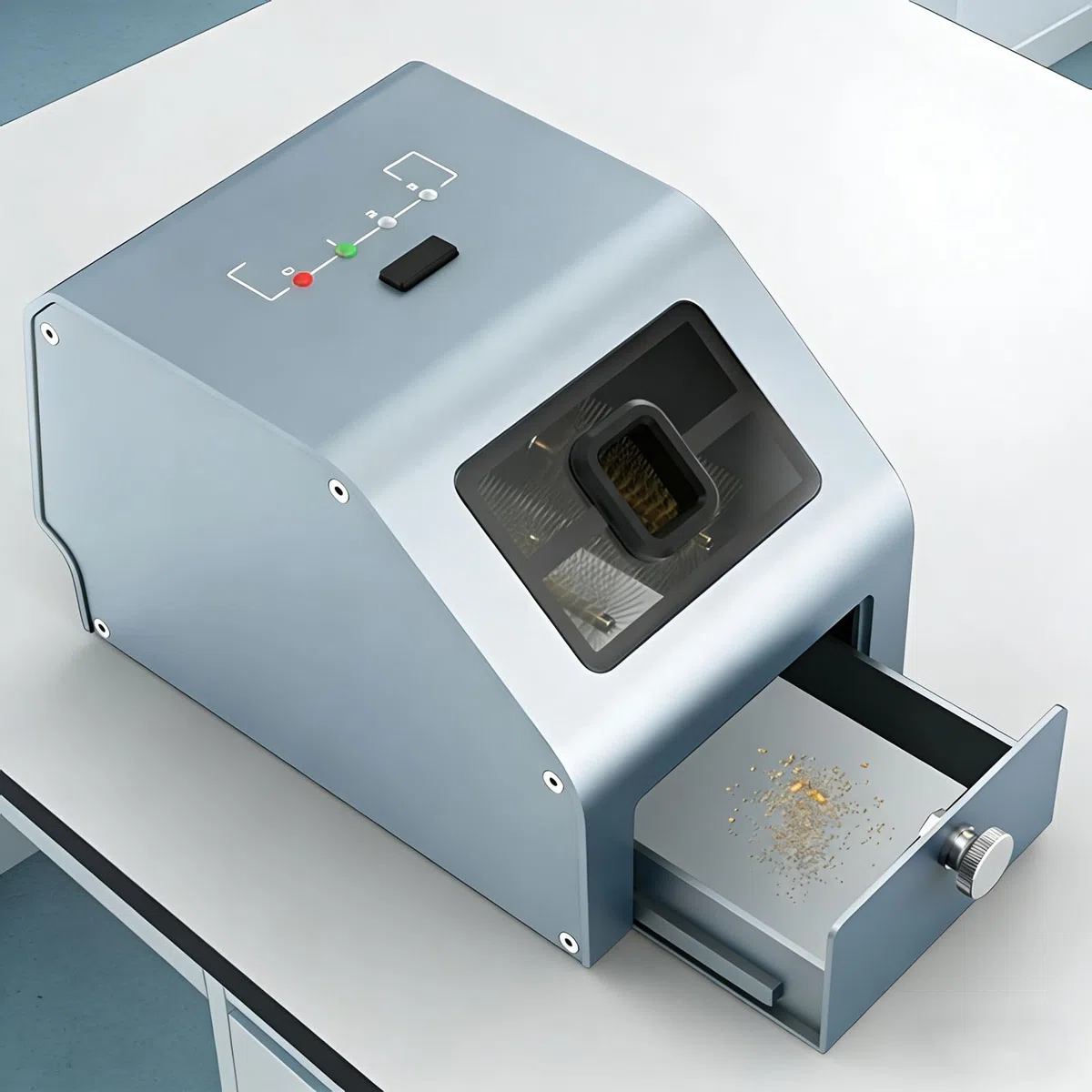 JOSBY Desoldadora automática, Limpiador de Puntas de Soldadura de 3000 RPM, con Dos cepillos, Cepillo de Cobre Ultrafino de 0,1 mm, cajón magnético, Control Inteligente, inducción capacitiva