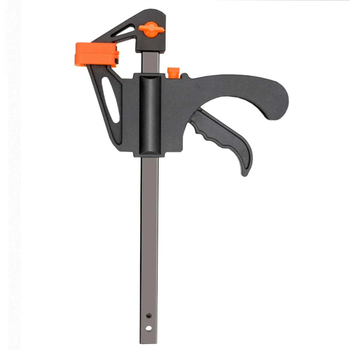 Abrazadera de barra separadora ajustable para carpintería, kit de clip de 4 pulgadas, abrazadera de trinquete de liberación rápida, abrazadera de barra de trabajo de compresión rápida (tamaño: 4 pul