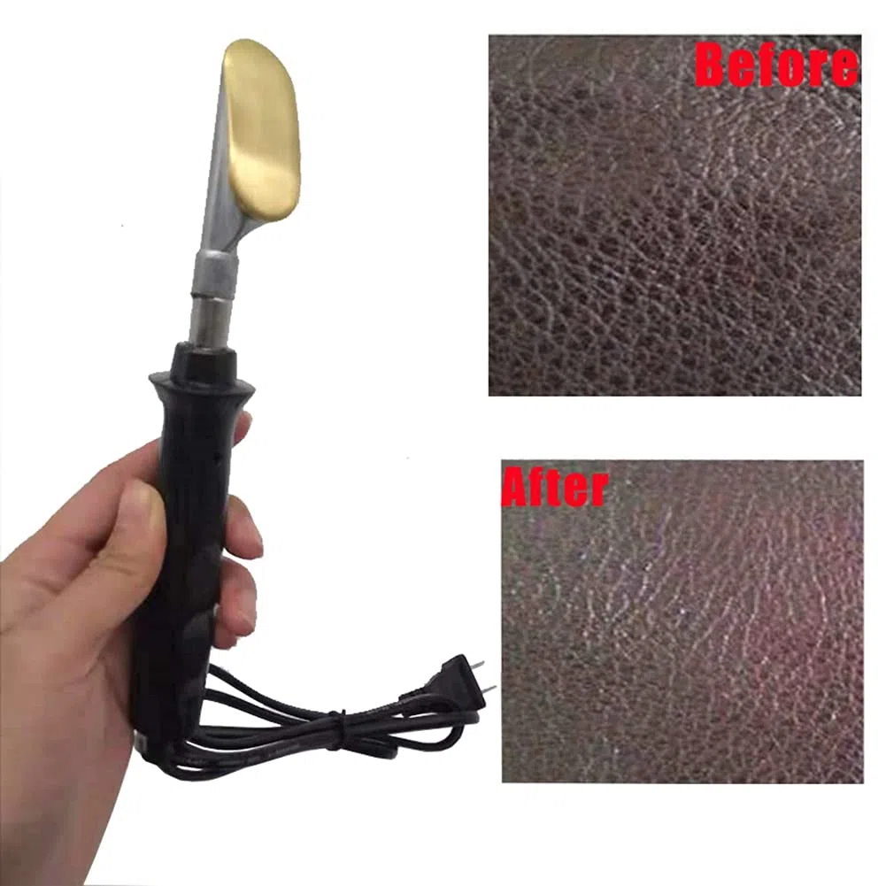 Soldador EléCtrico con Manejar de PláStico, Punta para ReparacióN de Parachoques de Coche, Herramientas de Soldadura Manual, Enchufe de la UE