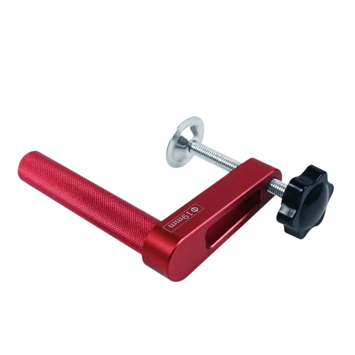 Dispositivo de sujeción de liberación rápida 1 ud./2 uds. Abrazadera de orificio, Clip fijo de aleación de aluminio de 19mm/20mm(19mm,2pcs)