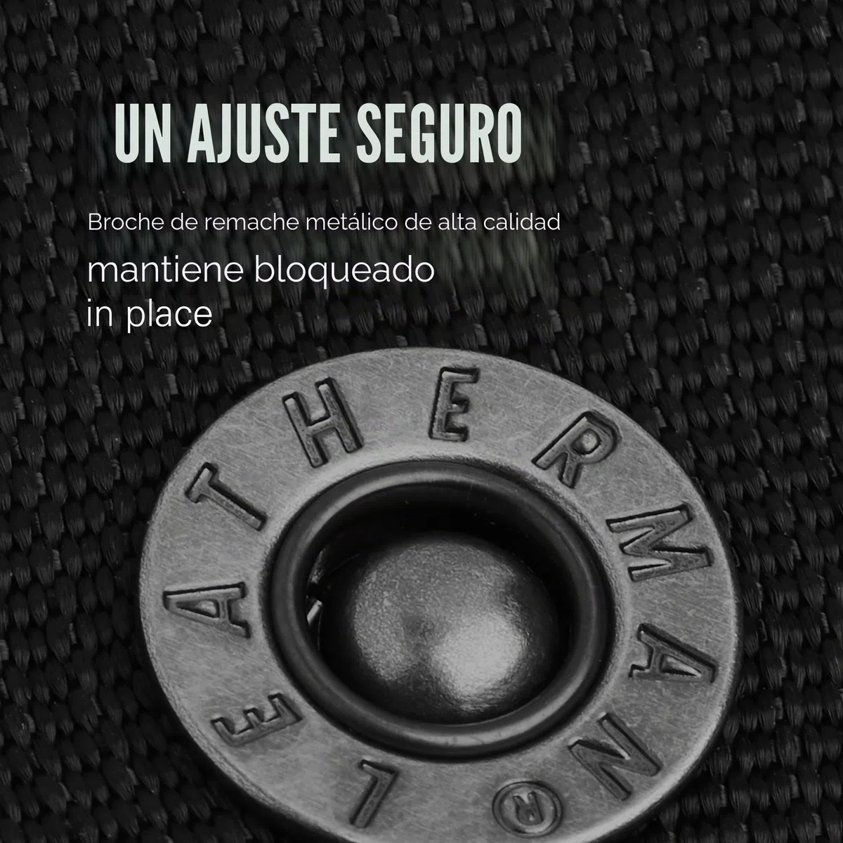 Leatherman Funda de Nylon con Bolsillos - para Charge, Crunch, Rebar, Rev, Skeletool, Wave & Wingman, Negra, Mediana