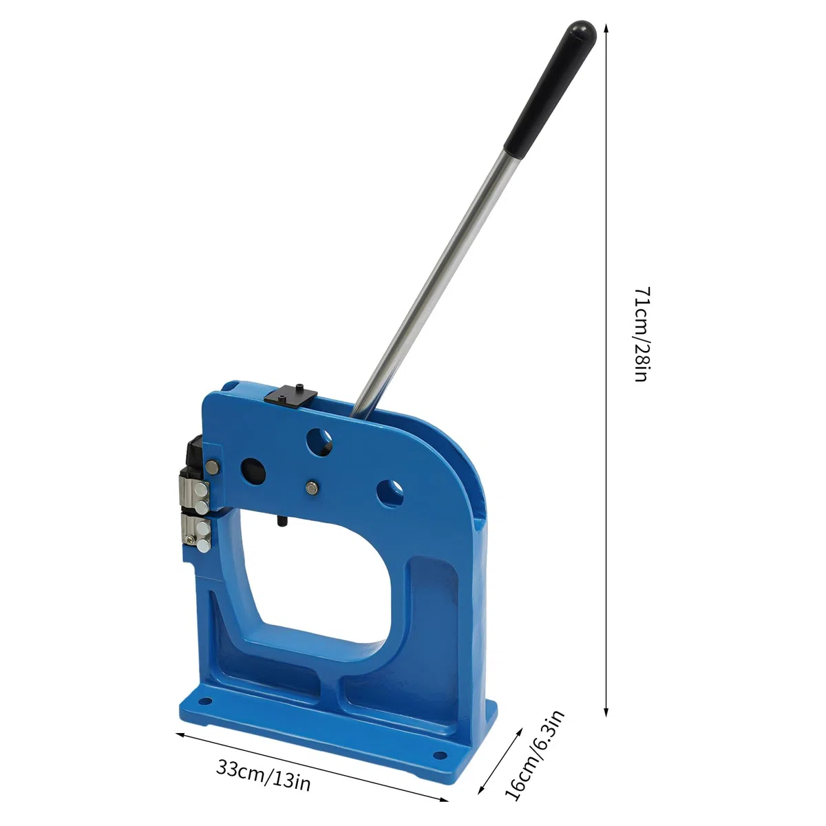 Encogedor y estirador Manual de Metal SS-16, Kit de máquina neumática para fabricación de Metal con una manija de 1,5 mm